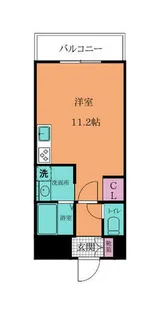 福岡県北九州市小倉北区馬借2丁目【マンション】の間取り