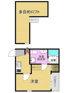 ロワゾブルー七隈【1階】の間取り