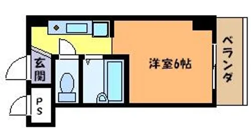 兵庫県神戸市東灘区深江南町4丁目【マンション】の間取り