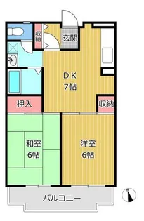 近畿荘【1階】の間取り
