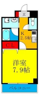 大阪府大阪市東淀川区東淡路4丁目【マンション】の間取り