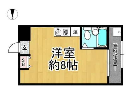 エルレーヴ魚崎【203号室】の間取り