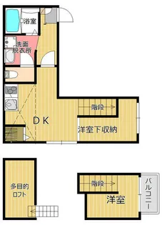 ポラリス西新【103号室】の間取り
