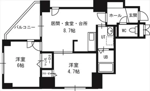 クラッセ宮の森ガーデン【11階】の間取り