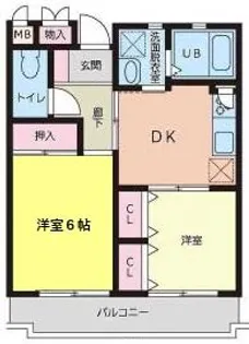 兵庫県神戸市兵庫区荒田町3丁目【マンション】の間取り