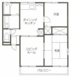 レトア網干【Ⅰ102号室】の間取り