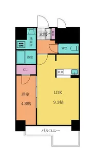 仮称)白銀マンション【201号室】の間取り