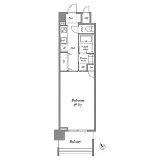千種ライズ【9階】の間取り