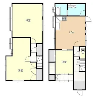 和歌山県和歌山市東小二里町【一戸建】の間取り