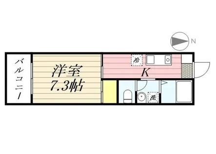 ARTHUR HILTS大橋南【0103号室】の間取り