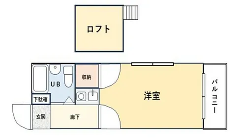 グランドライフ香櫨園【1階】の間取り