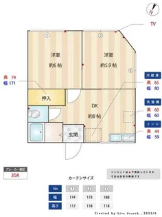 兵庫県神戸市灘区灘北通4丁目【アパート】の間取り