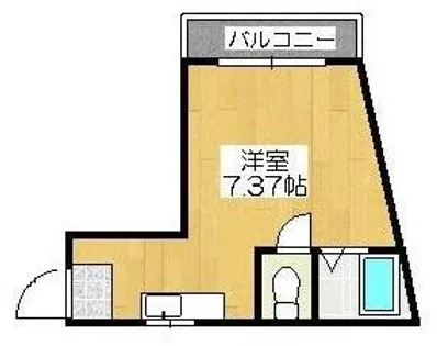 吉田ビル【4階】の間取り