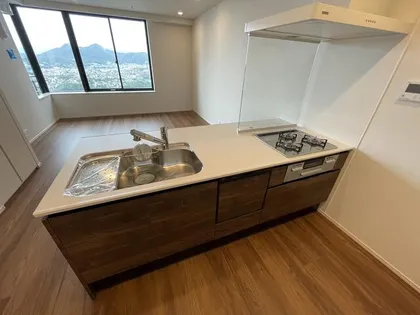 アイランドシティ オーシャン&フォレスト タワーレジデンス WEST棟【33階】のキッチン