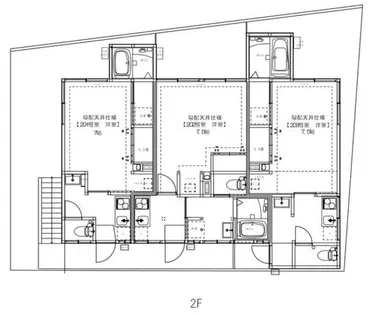 京都府京都市山科区北花山寺内町【アパート】の外観