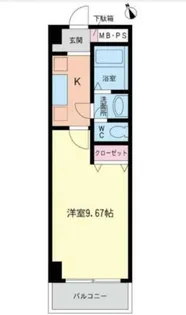 愛知県名古屋市南区氷室町【マンション】の間取り