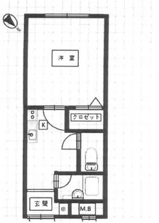 田中第3ハイツ【2階】の間取り