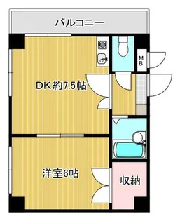 兵庫県明石市天文町1丁目【マンション】の間取り