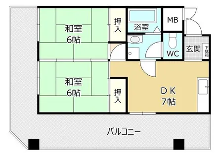 ソフィアハイツ【501号室】の間取り