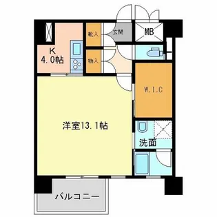 N’s First【5階】の間取り