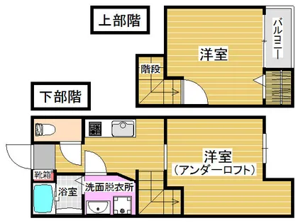 EFIL-DII【103号室】の間取り