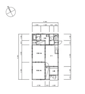 愛知県豊橋市栄町【一戸建】の間取り