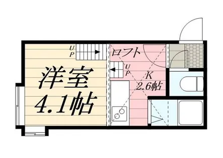 PLAZA IN 北32 A棟【0205号室】の間取り