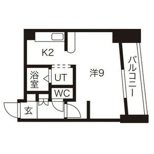 ラフィーネ本郷【507号室】の間取り