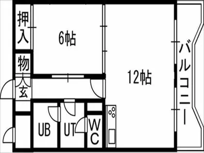 OMレジデンス白石【303号室】の間取り