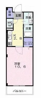 京都府京田辺市草内大切【マンション】の間取り