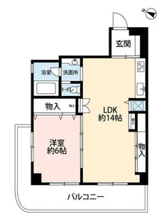 芦屋アーバンライフ【2階】の間取り