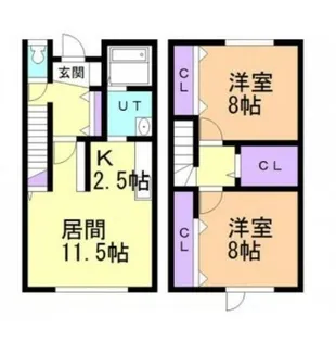 さくら風香【1階】の間取り