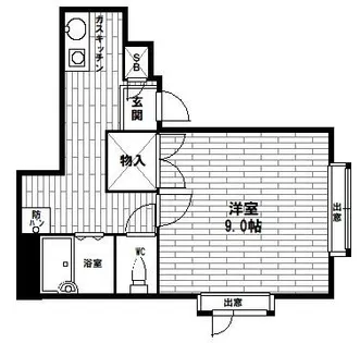 京都府京都市西京区大枝沓掛町【マンション】の間取り