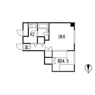 アパルトロアー【6階】の間取り