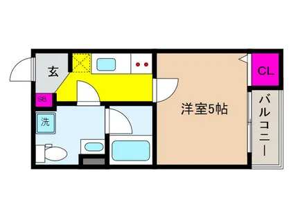 兵庫県神戸市東灘区御影本町8丁目【アパート】の間取り