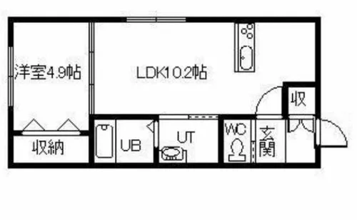 マレッセ・ネオ【1階】の間取り