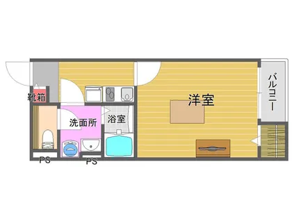 クレイノモデルノハウスII【1階】の間取り