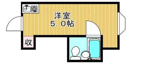 大阪府大阪市都島区都島本通4丁目【マンション】の間取り