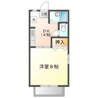 ロワール遠賀野【2階】の間取り