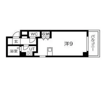 Y’sパレス上汐【904号室】の間取り
