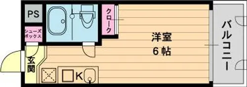 メゾン・ド・プラトー【0103号室】の間取り