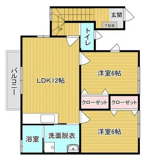 わんだふるコート【2階】の間取り