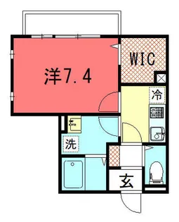 サウスガーデン【202号室】の間取り