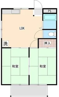 滋賀県大津市坂本3丁目【アパート】の間取り