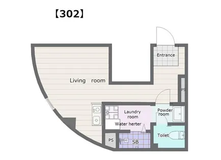 京都府亀岡市篠町王子市原【マンション】の間取り