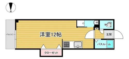 ライフ大手門【2階】の間取り