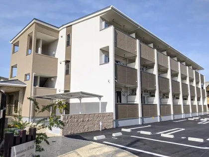京都府京田辺市三山木西ノ河原【アパート】の外観