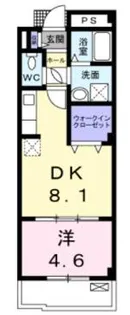 京都府京田辺市東古森【マンション】の間取り