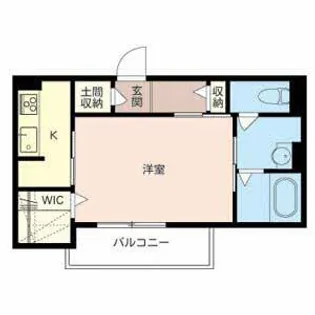 大阪府大阪市東淀川区東中島5丁目【マンション】の間取り