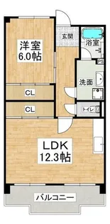 入江第2【2階】の間取り